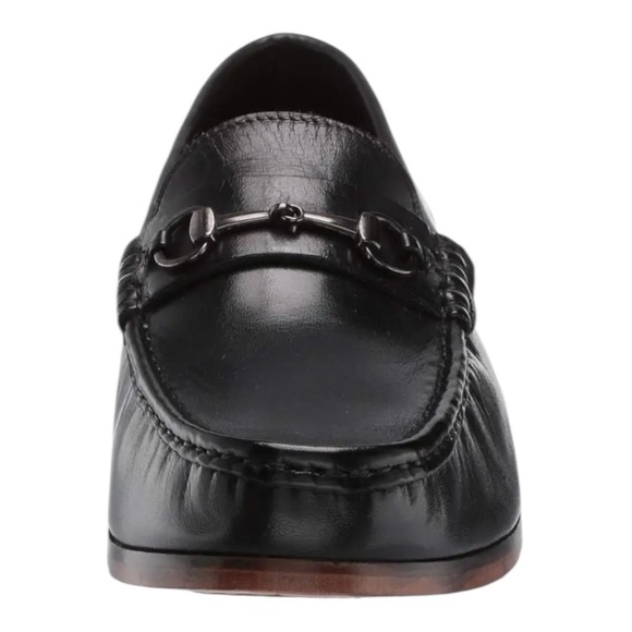 Anthony Veer Filmore Bit Loafer in black leather main image 4